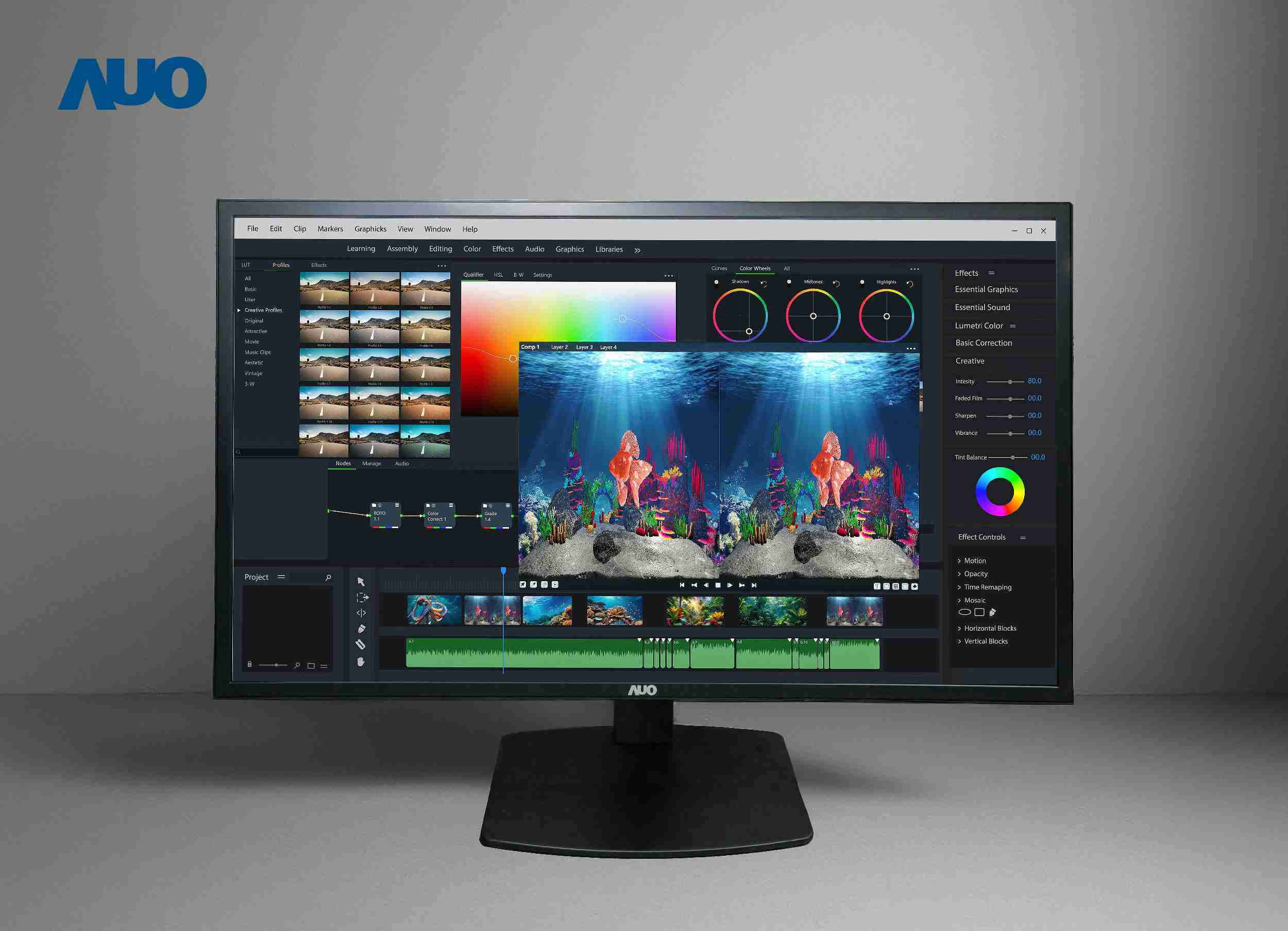龙门国际开发32吋2D/3D专业桌上型显示器，，拥有8K4K超高分辨率，，并以低串扰算法优化3D显示效果，，，，搭载自动眼球追踪功能，，能实时调整3D图像，，，进行实时2D与3D无缝共存窗口，，，，提供图像设计工作者突破二维接口的崭新工作氛围与效率